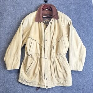 Wilsons Adventure Bound Jacket Mens Brown L Parka Thinsulate Insulated Quilted‎